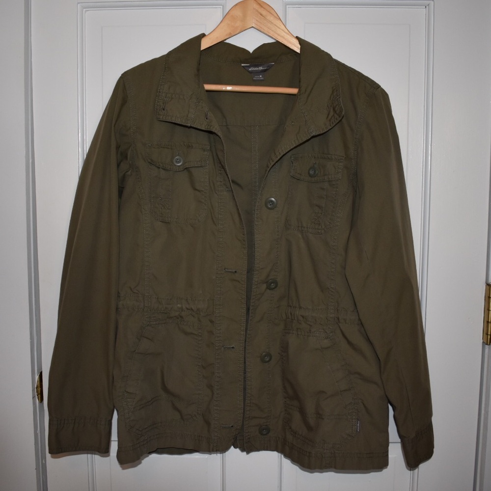 Green Eddie Bauer Utility Jacket